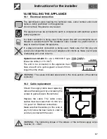 Preview for 41 page of Smeg SC371X-8 Manual