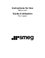 Smeg SC45VK Instructions For Use Manual preview