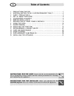 Preview for 2 page of Smeg SC45VK Instructions For Use Manual