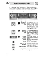 Preview for 10 page of Smeg SC45VK Instructions For Use Manual