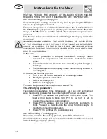 Preview for 18 page of Smeg SC45VK Instructions For Use Manual