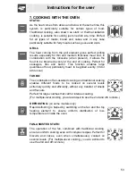 Preview for 15 page of Smeg SC750AO-8 Manual