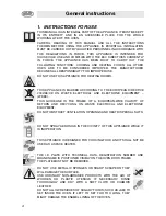 Preview for 2 page of Smeg SCA712 Series Manual