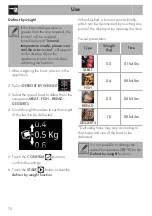 Preview for 68 page of Smeg SFA4303VCPX Translation Of The Original Instructions