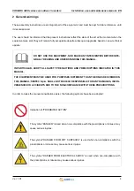 Preview for 4 page of Smitec COSMOS 302 Series Installation, Use And Maintenance Manual