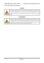 Preview for 8 page of Smitec COSMOS 302 Series Installation, Use And Maintenance Manual