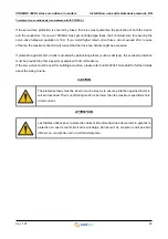 Preview for 23 page of Smitec COSMOS 302 Series Installation, Use And Maintenance Manual