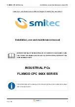 Smitec CPC 0401 Installation, Use And Maintenance Manual preview