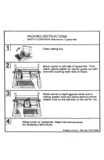 Preview for 23 page of Smith Corona MEMORY CORRECT 300 Manual