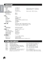 Preview for 8 page of Smith Corona Spray star 1602HD Operator'S Manual