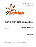 Preview for 1 page of Smithco AER60-110 Parts & Service Operators