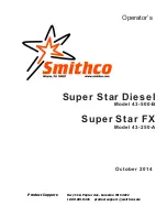 Preview for 1 page of Smithco Super Star Diesel Manual