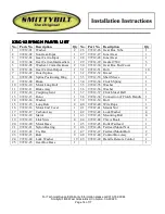 Preview for 13 page of Smittybilt XRC10 Installation Instructions Manual