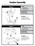 Preview for 8 page of Smoke hollow Smoke-Tronix CAB4017 Manual