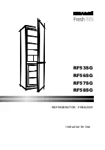 SNAIGE RF53SG Instructions For Use Manual preview