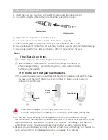 Preview for 3 page of Snailax SL-234 Use & Care Manual