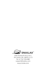 Preview for 8 page of Snailax SL-262M Use & Care Manual