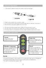 Preview for 4 page of Snailax SL-522V2 Use & Care Manual