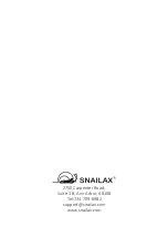 Preview for 8 page of Snailax SL-522V2 Use & Care Manual