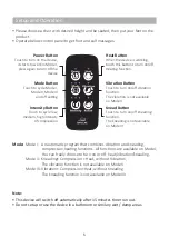 Preview for 5 page of Snailax SL-5K15 Use & Care Manual