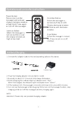 Preview for 3 page of Snailax SL-632NC Use & Care Manual