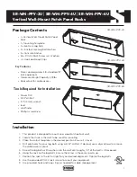 Snap One STRONG SR-WM-PPV-2U Manual preview