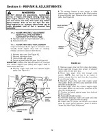 Preview for 14 page of Snapper 11305 Safety Instructions & Operator'S Manual