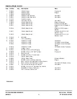 Preview for 5 page of Snapper 19307T-2 Parts Manual