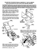 Preview for 1 page of Snapper 2-8881 Setup Instructions