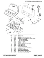 Preview for 25 page of Snapper E250815BE Parts Manual