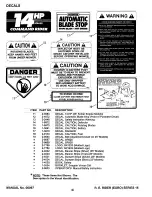 Preview for 40 page of Snapper E250815BE Parts Manual