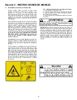 Preview for 15 page of Snapper E2512523BVE, E2812523BVE, E281 (Spanish) Manual Del Usuario