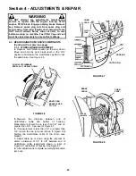 Preview for 22 page of Snapper E281318BE Safety Instructions & Operator'S Manual