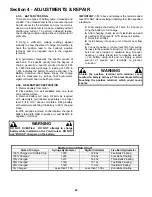 Preview for 22 page of Snapper EYZ15334BVE Safety Instructions & Operator'S Manual