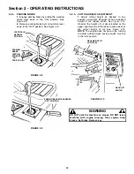 Preview for 12 page of Snapper EZF2100DKU, EZF2300GKU, EZF520 Safety Instructions & Operator'S Manual