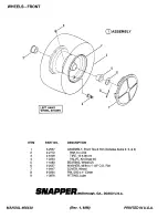 Preview for 28 page of Snapper LT120D331B Parts Manual