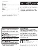 Preview for 2 page of Snapper S27JB Operator'S Manual