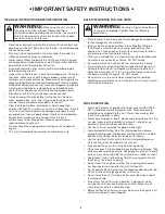 Preview for 3 page of Snapper S27JB Operator'S Manual