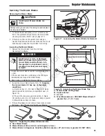 Preview for 27 page of Snapper SW20 Series Operator'S Manual