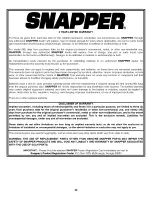 Preview for 173 page of Snapper WLT150H381BV Operator'S Manual