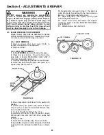 Preview for 23 page of Snapper WM301021BE Safety Instructions & Operator'S Manual