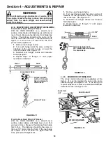 Preview for 18 page of Snapper YARD CRUISER YZ13331BE Safety Instructions And Operator'S Manual