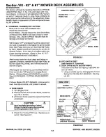 Preview for 62 page of Snapper Z-Rider 07225 Service Manual