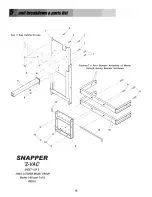 Preview for 18 page of Snapper Z-vac 61 Assembly Instructions And Parts List