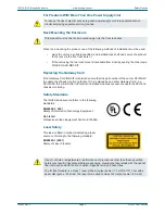 Preview for 6 page of Snell IQH3A Installation & User Manual