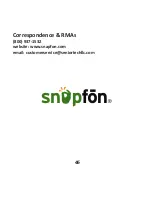 Preview for 46 page of snopfon ezTWO3G Owner'S Manual