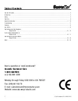 Preview for 2 page of SnowEx SP-65 Owner'S/Operator'S Manual