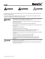 Preview for 5 page of SnowEx SP-65 Owner'S/Operator'S Manual