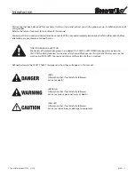 Preview for 3 page of SnowEx SP-9300 Operator'S Manual