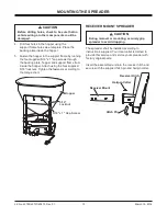 Preview for 13 page of SnowEx SR-210 Owner'S Manual And Installation Instructions